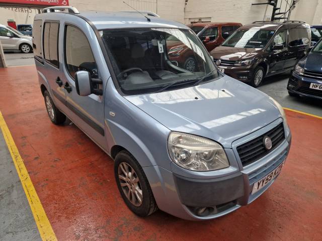 2009 Fiat Doblo WHEELCHAIR ACCESSIBLE 1.4 8V Dynamic High Roof 5dr