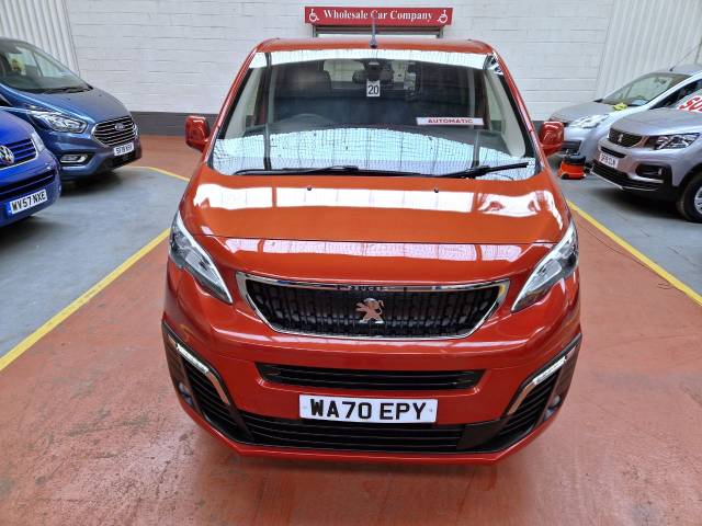 2020 Peugeot Traveller WHEELCHAIR ACCESSIBLE 2.0 BlueHDi 180 Active Standard 5dr EAT8