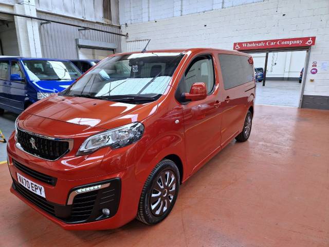 2020 Peugeot Traveller WHEELCHAIR ACCESSIBLE 2.0 BlueHDi 180 Active Standard 5dr EAT8