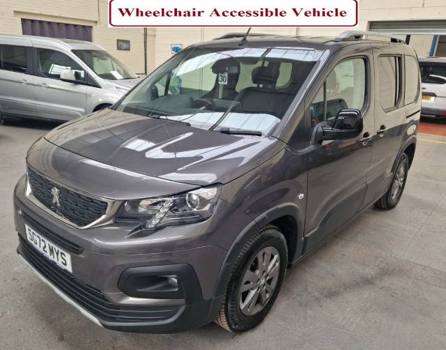 Peugeot Rifter WHEELCHAIR ACCESSIBLE 1.5 BlueHDi 100 Allure 5dr MPV Diesel Grey