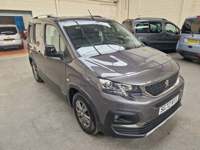 2022 Peugeot Rifter WHEELCHAIR ACCESSIBLE 1.5 BlueHDi 100 Allure 5dr