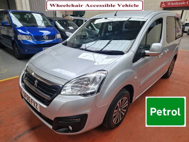 Peugeot Partner WHEELCHAIR ACCESSIBLE 1.6 VTi 98 Active 5dr MPV Petrol Silver