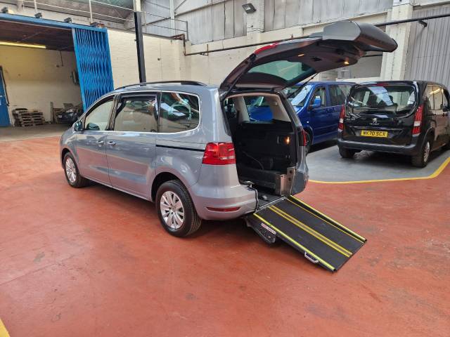 2015 Volkswagen Sharan WHEELCHAIR ACCESSIBLE 2.0 TDI CR BlueMotion Tech 140 SE 5dr