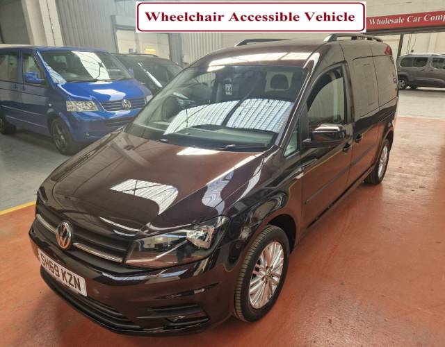 Volkswagen Caddy Maxi Life WHEELCHAIR ACCESSIBLE 2.0 TDI 5dr MPV Diesel Mauve/purple
