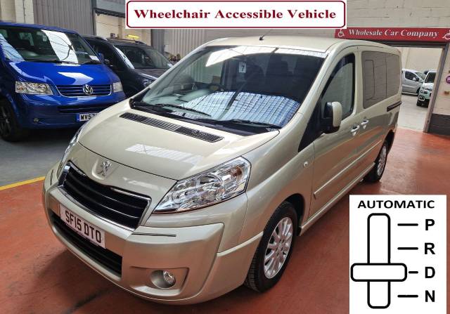 Peugeot Expert 2.0 WHEELCHAIR ACCESSIBLE INDEPENDENCE SE HDi Auto MPV Diesel Gold
