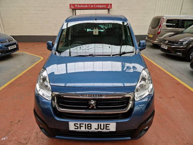 2018 Peugeot Partner WHEELCHAIR ACCESSIBLE 1.6 VTi 98 Active 5dr