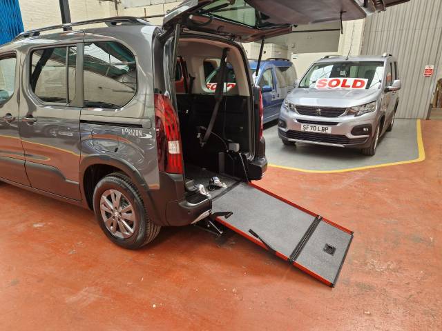 2022 Peugeot Rifter WHEELCHAIR ACCESSIBLE 1.5 BlueHDi 100 Allure 5dr