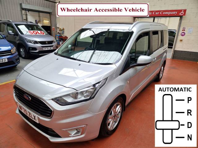 Ford Grand Tourneo Connect 1.5 EcoBlue 120 Titanium 5dr Powershift MPV Diesel Silver