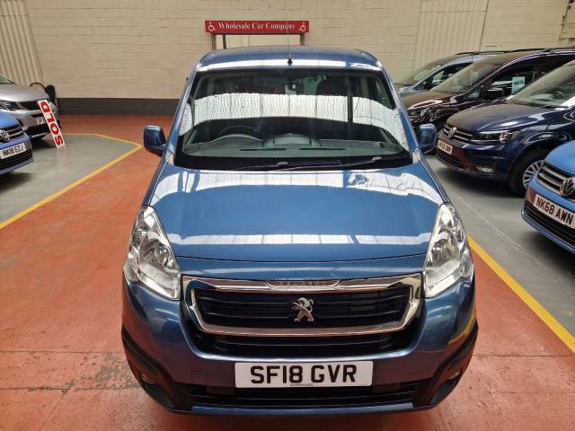 2018 Peugeot Partner 1.6 WHEELCHAIR ACCESSIBLE HORIZON RS BLUE HDI S/S S