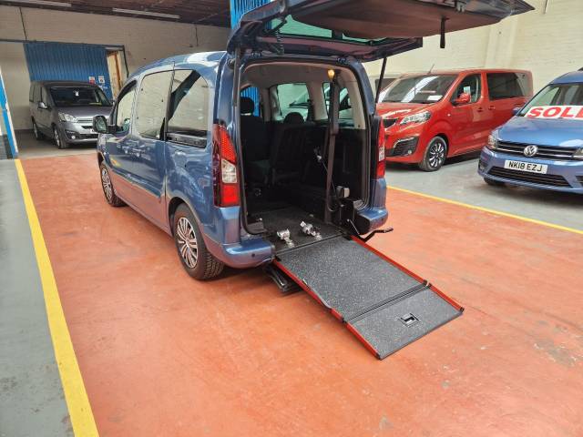 2018 Peugeot Partner 1.6 WHEELCHAIR ACCESSIBLE HORIZON RS BLUE HDI S/S S