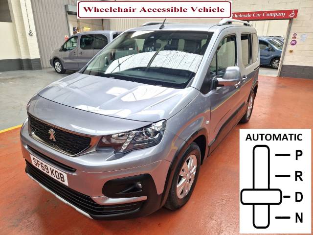 Peugeot Rifter WHEELCHAIR ACCESSIBLE 1.5 BlueHDi 130 Allure MPV Diesel Grey