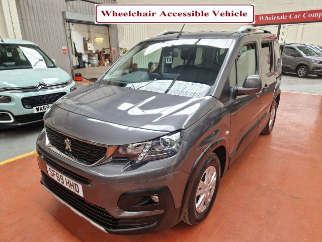 Peugeot Rifter WHEELCHAIR ACCESSIBLE 1.5 BlueHDi 100 Allure 5dr MPV Diesel Grey