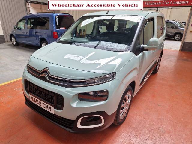Citroen Berlingo WHEELCHAIR ACCESSIBLE 1.5 BlueHDi 100 Feel M 5dr MPV Diesel Green