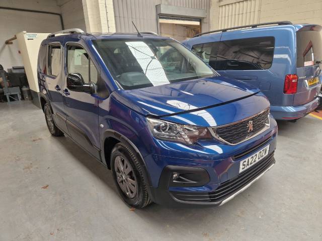 2022 Peugeot Rifter WHEELCHAIR ACCESSIBLE 1.5 BlueHDi 100 Allure 5dr