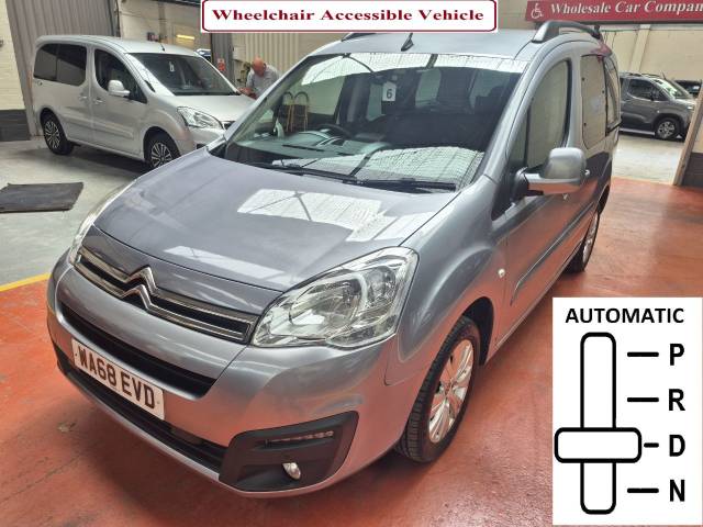 Citroen Berlingo WHEELCHAIR ACCESSIBLE 1.6 BlueHDi 100 Flair 5dr ETG6 MPV Diesel Grey