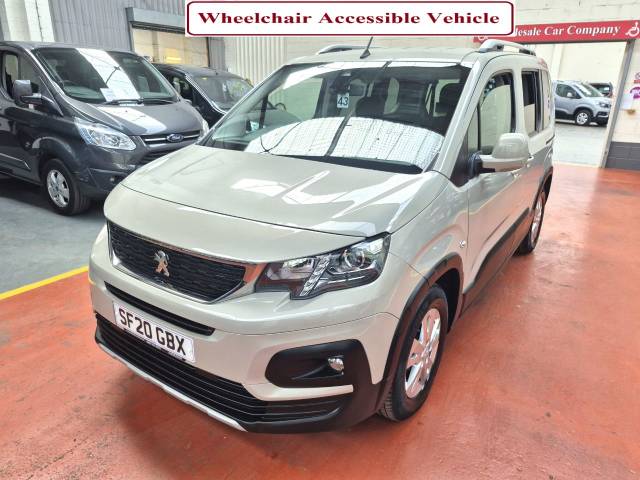 Peugeot Rifter WHEELCHAIR ACCESSIBLE 1.5 BlueHDi 100 Allure 5dr MPV Diesel Beige