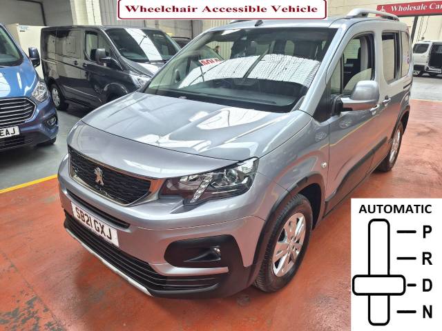 Peugeot Rifter WHEELCHAIR ACCESSIBLE 1.5 BlueHDi 130 Allure 5dr EAT8 MPV Diesel Grey