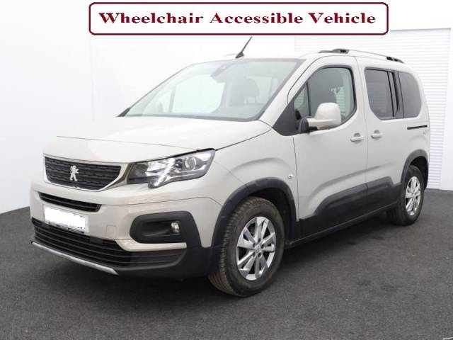 Peugeot Rifter WHEELCHAIR ACCESSIBLE 1.5 BlueHDi 100 Allure 5dr MPV Diesel Beige