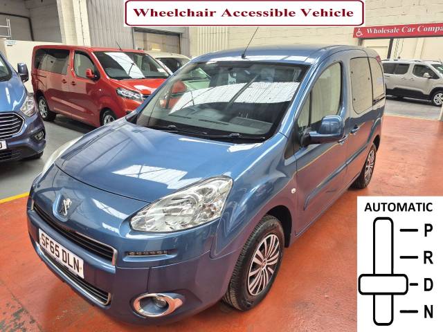 Peugeot Partner 1.6 WHEELCHAIR ACCESSIBLE HORIZON SE MPV Diesel Blue