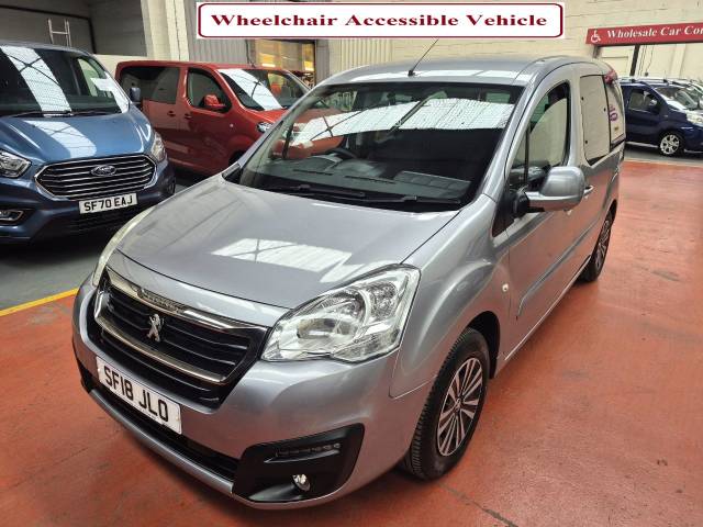 Peugeot Partner 1.6 WHEELCHAIR ACCESSIBLE HORIZON RE BLUE HDI S/S MPV Diesel Grey