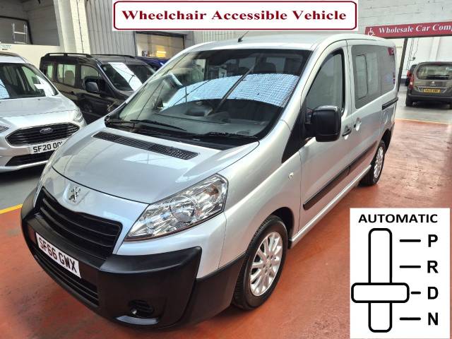 Peugeot Expert 2.0 WHEELCHAIR ACCESSIBLE INDEPENDENCE SE AUTO MPV Diesel Silver