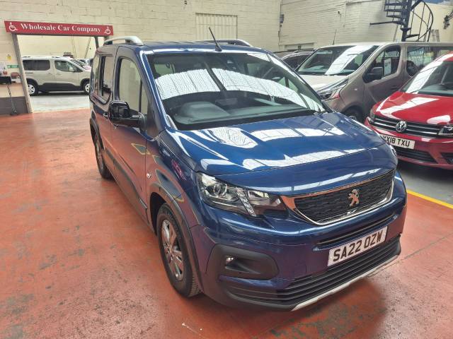 2022 Peugeot Rifter WHEELCHAIR ACCESSIBLE 1.5 BlueHDi 100 Allure 5dr