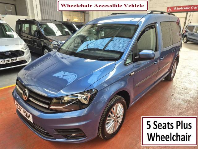 Volkswagen Caddy Maxi Life WHEELCHAIR ACCESSIBLE 2.0 TDI 5dr MPV Diesel Blue