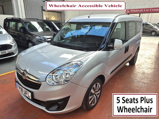 2018 Vauxhall Combo WHEELCHAIR ACCESSIBLE  1.3 CDTI  Euro 6