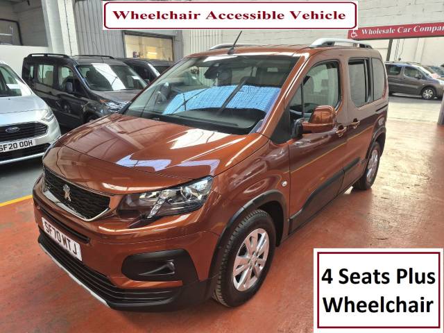 2020 Peugeot Rifter WHEELCHAIR ACCESSIBLE 1.5 BlueHDi 100 Allure 5dr