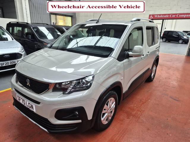 2020 Peugeot Rifter WHEELCHAIR ACCESSIBLE 1.5 BlueHDi 100 Allure 5dr
