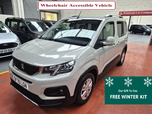 Peugeot Rifter WHEELCHAIR ACCESSIBLE 1.5 BlueHDi 100 Allure 5dr MPV Diesel Beige