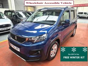 PEUGEOT RIFTER 2020 (70) at Wholesale Car Company Limited Ilkeston