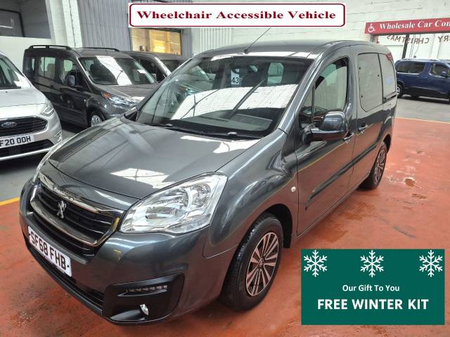 Peugeot Partner 1.6 WHEELCHAIR ACCESSIBLE HORIZON ALLURE RE BLUE HDI MPV Diesel Grey