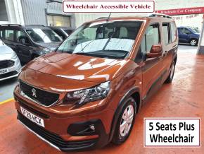 PEUGEOT RIFTER at Wholesale Car Company Limited Ilkeston
