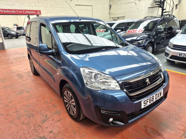 2018 Peugeot Partner 1.6 WHEELCHAIR ACCESSIBLE HORIZON RS BLUE HDI S/S