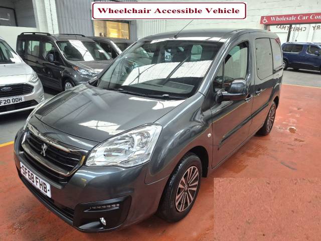 Peugeot Partner 1.6 WHEELCHAIR ACCESSIBLE HORIZON ALLURE RE BLUE HDI MPV Diesel Grey