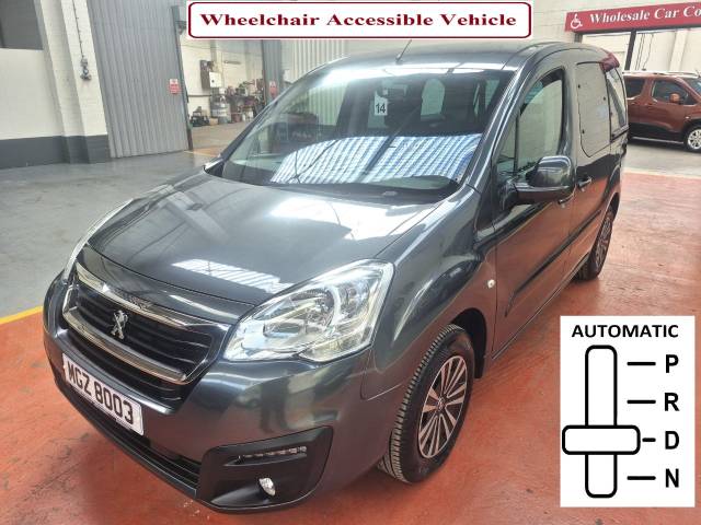 Peugeot Partner WHEELCHAIR ACCESSIBLE 1.6 BlueHDi Active 5dr MPV Diesel Blue