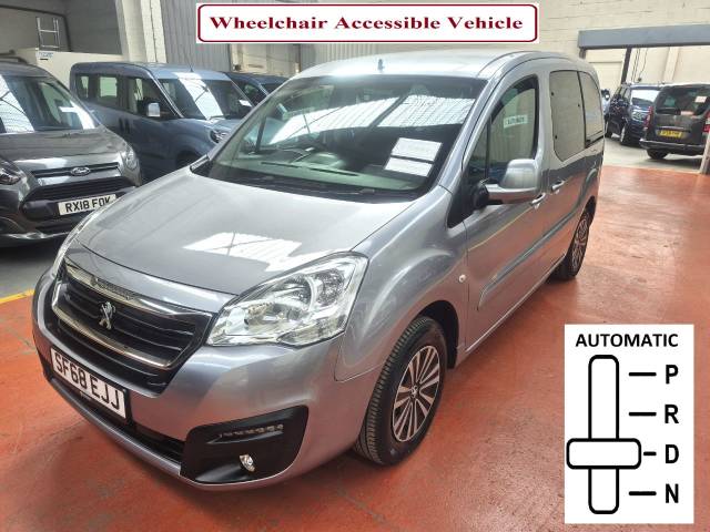 Peugeot Partner 1.6 WHEELCHAIR ACCESSIBLE HORIZON RE BLUE HDI S/S S MPV Diesel Grey