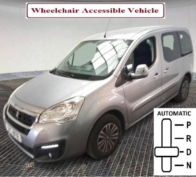 Peugeot Partner 1.6 WHEELCHAIR ACCESSIBLE HORIZON RE BLUE HDI S/S S MPV Diesel Grey