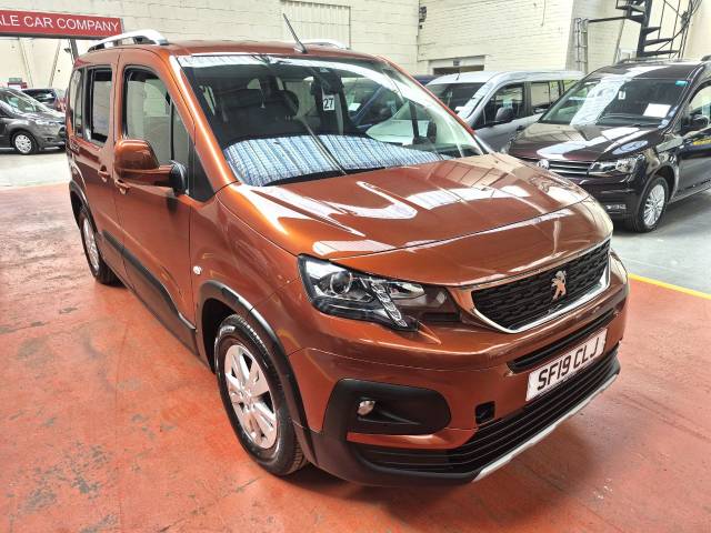 2019 Peugeot Rifter WHEELCHAIR ACCESSIBLE 1.5 BlueHDi 100 Allure 5dr